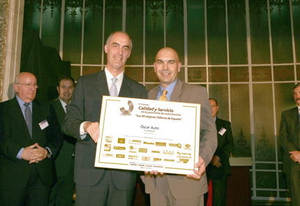 IV premios calidad y servicio 2007
